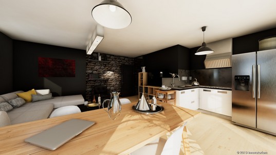 rendu VR immobilier haut de gamme